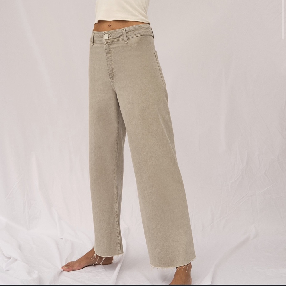 NWT Zara marine straight leg pants